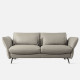 Boston Recliner Sofa, L198, Semi Aniline Leather G3 342 [Display]